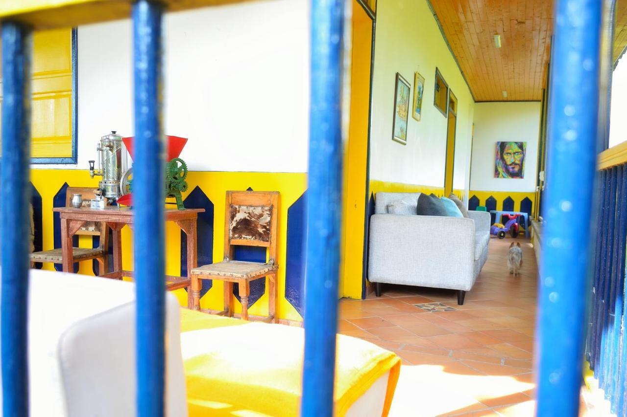 Casa Finca Villa Luz A 800 Mts Del Parque Del Cafe Montenegro Eksteriør bilde